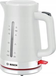 Bosch TWK3M121 elektromos vízforraló 1,7 L 2400 W Fehér