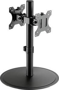 SpeaKa Professional SP-DMM-250 2 részes Monitor tartó 43,2 cm (17) - 81,3 cm (32) Forgatható, Csuklóval mozgatható