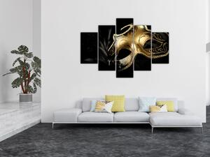 Kép - Arany maszk (150x105 cm)