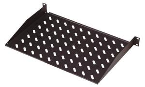 Digitus 1U fixed shelf for racks from 600mm depth 44x482x399mm up to 15kg Black (RAL 9005)