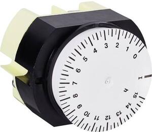 Suevia mechanikus timer időkapcsoló óra, 1 áramkör, 250V/16A, 346 K15 WS