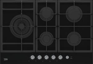 Beko HILL 75235 S Gáz Főzőlap Fekete Beépíthető 75cm 5 Égő