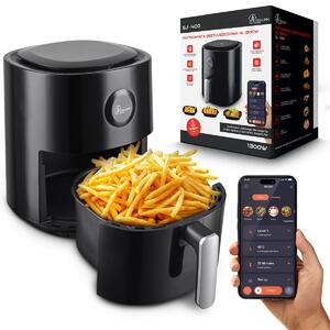 Extralink EX.39595 Smart Life 4L Forrólevegős fritőz - Fekete