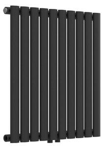 Egyrétegű design csőradiátor Nore fekete 60x60cm, 449W