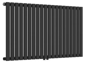 Egyrétegű design csőradiátor Nore fekete 60x120cm, 857W
