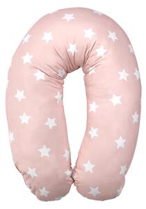 LORELLI Szoptatós párna - Stars Pale Blush