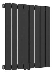 Egyrétegű design radiátor Nore fekete 60x60cm, 459W