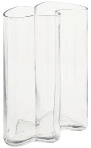 Jarrón Ondulado Transparente "kade" H25cm