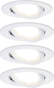 Paulmann Nova Beépíthető lámpa 4 részes készlet LED LED 18 W Fehér (matt) (4064161242187)