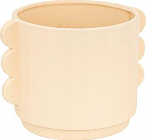 Atmosphera Ceramiczna osłonka na doniczkę WAVY BLISS, Ø 18 cm