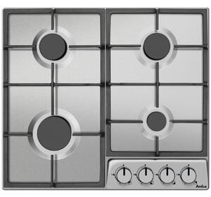 Amica PGD6100APR Beépíthető Gázfőzőlap 4 Égő Inox