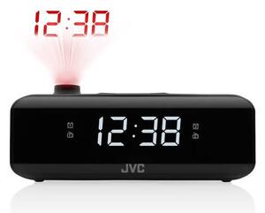 JVC RA-E211B rádiós ébresztőóra fekete