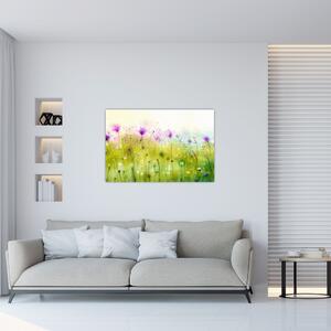 Kép - Réti virágok (90x60 cm)