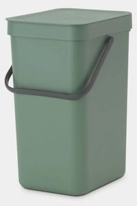Brabantia Sort & Go 12 literes hulladékgyűjtő szemetes - Sötétzöld