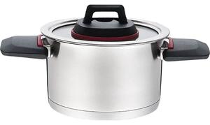 Maestro MR-3530-22 Lábas Üveg fedővel 22cm / 4,2L - Inox