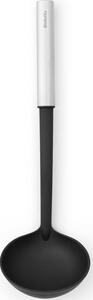 BRABANTIA Profile Cook & Serve merőkanál. tapadásmentes. hőálló. r.m. acél markolat. műanyag fej. selyem matt. fekete - 250620