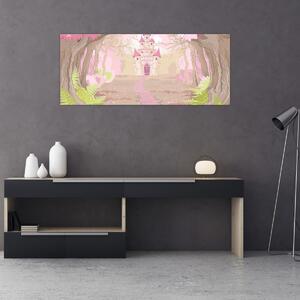 Kép - Utazás a rózsaszín királyságba (120x50 cm)