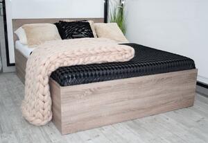 EBONY ágy + ágyrács AJÁNDÉK, 140x200, trufla
