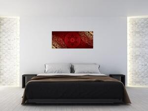 Kép - Arany mandalák (120x50 cm)