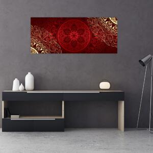 Kép - Arany mandalák (120x50 cm)
