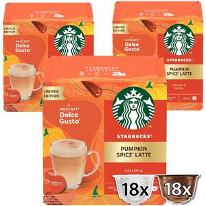 STARBUCKS® Pumpkin Spice Latte by NESCAFÉ Dolce Gusto 12 kapszula, 6 csésze