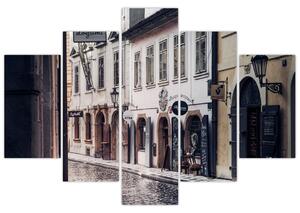 Kép - Prágai utca (150x105 cm)