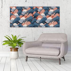 Kép - Hullámok és dombok (120x50 cm)