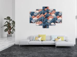Kép - Hullámok és dombok (150x105 cm)