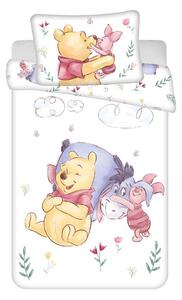 Pamut gyerek ágyneműhuzat babaágyhoz 100x135 cm Winnie the Pooh "Pooh Hugs" – Jerry Fabrics