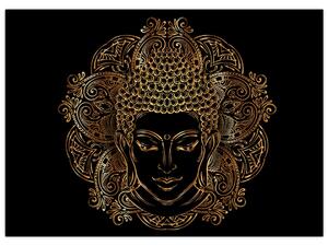 Arany Buddha képe (70x50 cm)