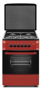 Novacook F5S40G2 R LPG Tűzhely piros