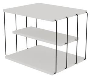 Kisasztal Åtvidaberg 50x40x33 cm fehér