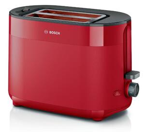 Bosch TAT2M124 kenyérpirító 6 2 szeletek száma 950 W Vörös