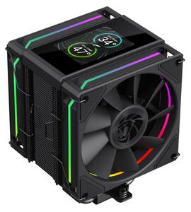 GameMax SIGMA 620 LCD BK processzor hűtő, fekete