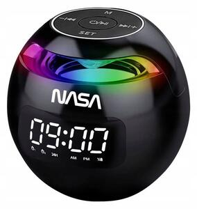 Bluetooth 5.0 Speaker Nasa Sp200 2x Alarm Clock + Lamp Rgb Led / Nasa Sp200