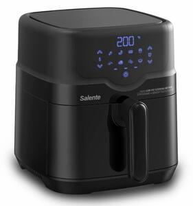 Salente HotAir 2az1 forrólevegős sütő 4,3L fekete