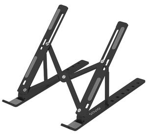 Savio SAVPB-05 Állítható / Dönthető 18" Asztali Laptop Állvány - Fekete