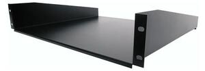 Startech CABSHELF 19" 2U Rack polc - Fekete