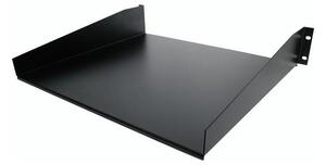 Startech CABSHELF 19" 2U Rack polc - Fekete
