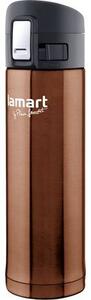 Lamart BRANCHE LT4064 nemesacél termosz barna 420ml