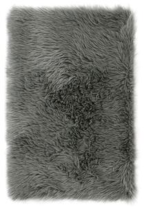 AmeliaHome Dokka szőrme, sötétszürke, 75 x 120 cm