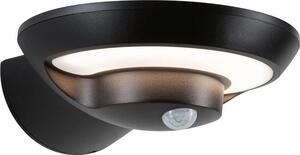 Paulmann Bordola 94855 Napelemes kültéri fali lámpa mozgásjelzővel LED 3.5 W Antracit