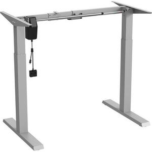 Ergo Office Elektromos Állítható Magasságú Íróasztal, Max. Magasság 123 cm, Max. 70 kg, Asztallap Nélkül, Szürke, ER-403G