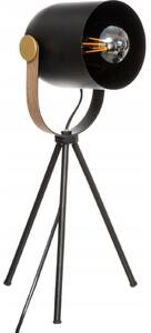 Lampara Tripode Modelo "action' E27 Color Negro