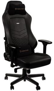 Noblechairs HERO Gamer Szék Valódi Bőr Fekete