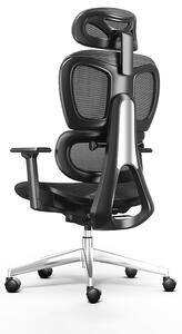 Prémium ergonomikus irodai szék, forgószék, fekete (T03)