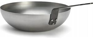 De Buyer Wok De Acero Abovedado De 24 Cm - 5617.24
