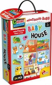 Montessori baby kézségfejlesztő játék - babaház
