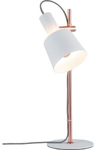 Paulmann Neordic Haldar 79658 Íróasztali lámpa LED E14 20 W Vörösréz, matt, Fehér