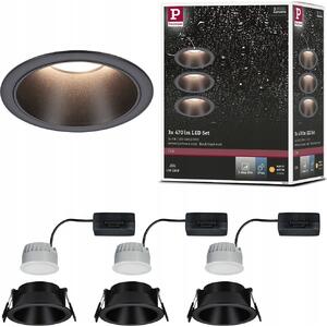 Paulmann 94869 Cole Coin Beépíthető lámpa LED 6 W Fekete